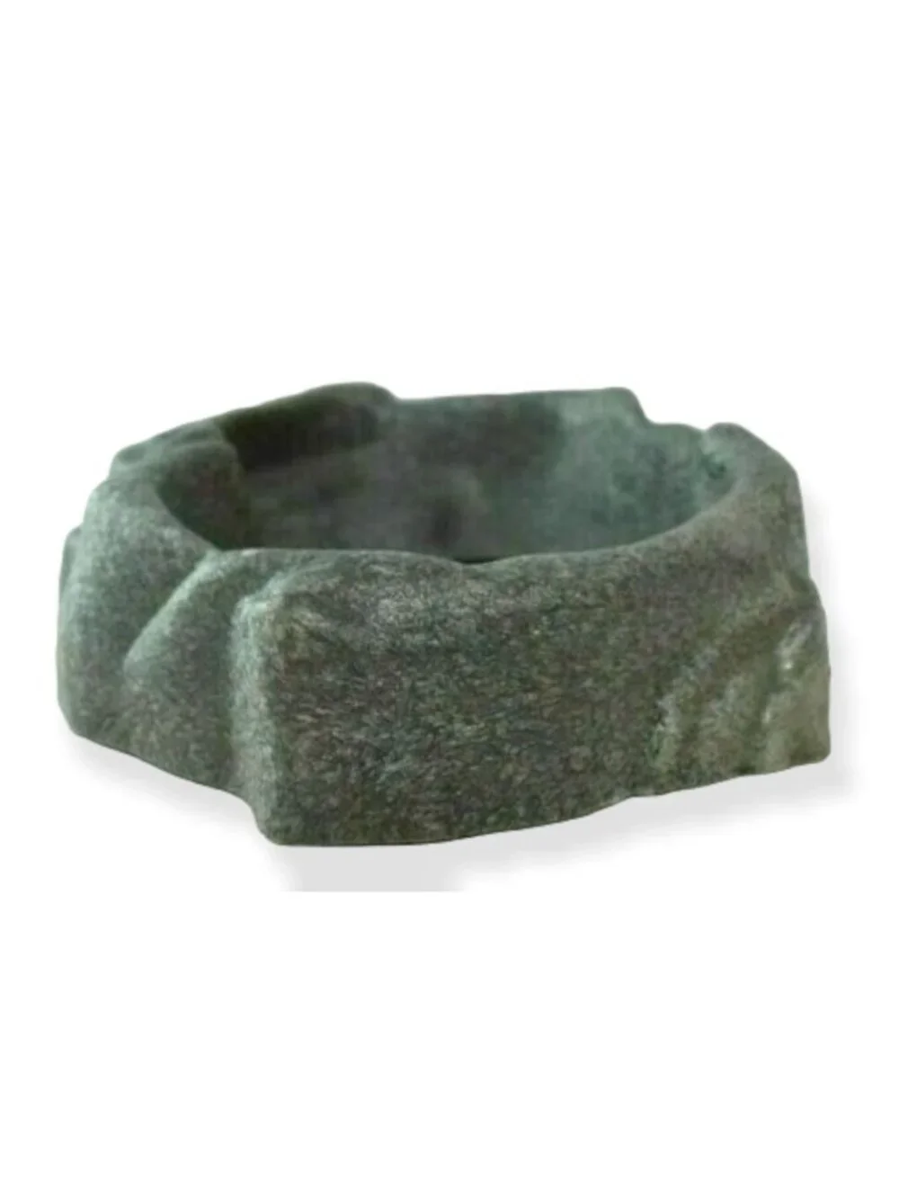 Zoo Med Large Non Porous Rock Reptile Gray Water Dish New